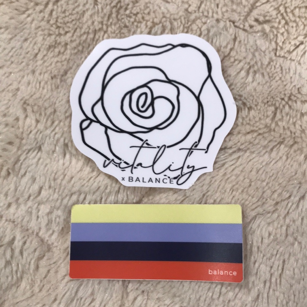 Balance Athletica stickers